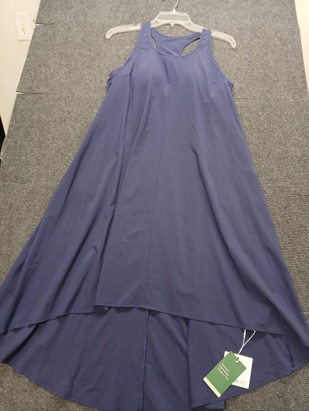 NWT Women's Halara Activewear Midi Dress Sz Small Navy Blue